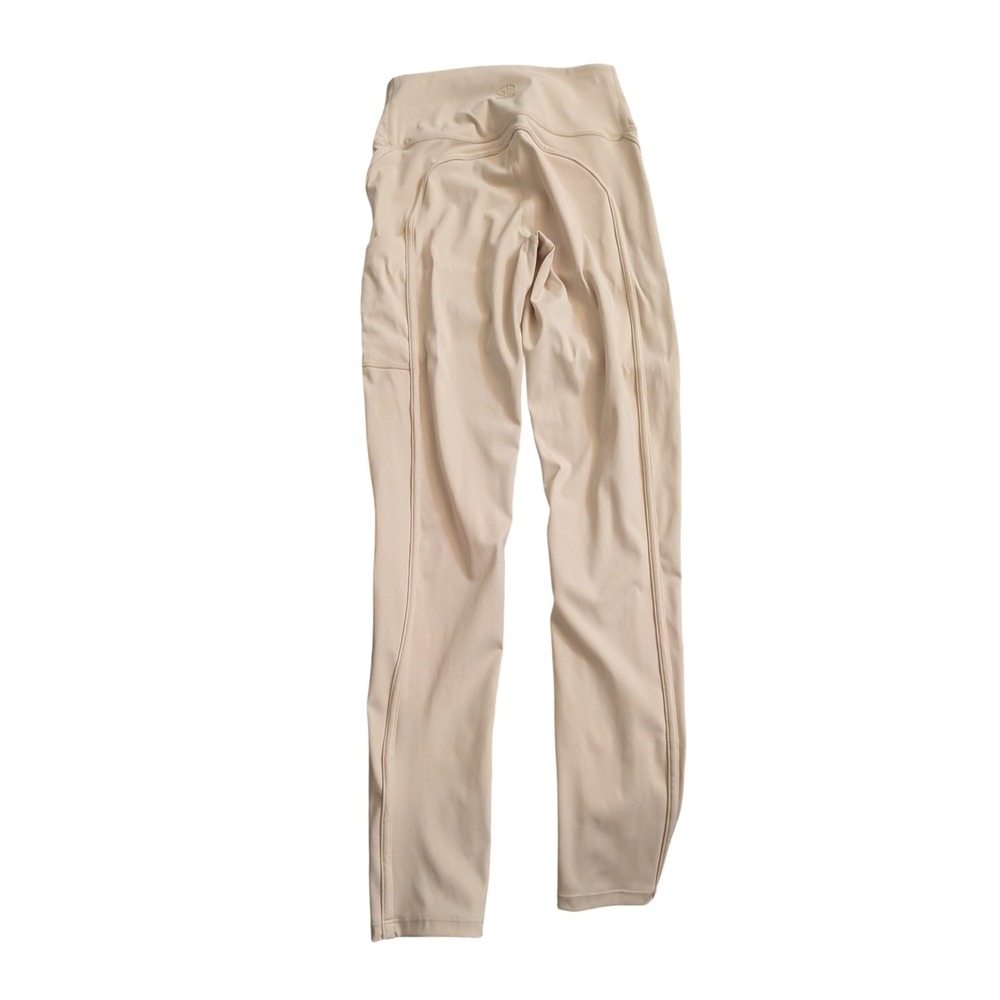 Goldbergh Claudine Tight Champagne Beige High Waist Sports Leggings NEW Ski Sz S - Picture 10 of 15